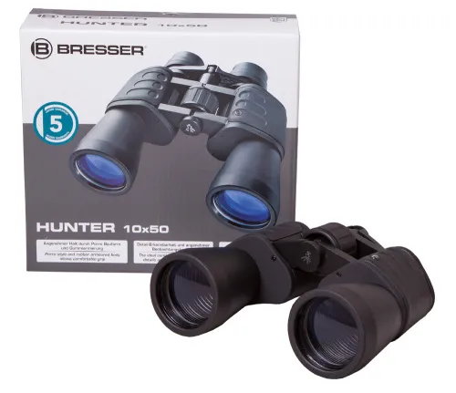 6463664 Bresser Hunter 10x50 kétszemes távcső,  7