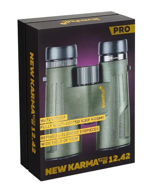 képe Levenhuk New Karma PRO ED 12x42 kétszemes távcső,  13