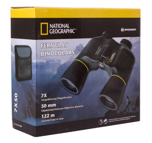 képe Bresser National Geographic 7x50 kétszemes távcső,  8