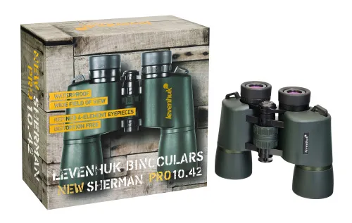 fényképe Levenhuk New Sherman PRO 10x42 kétszemes távcső,  5