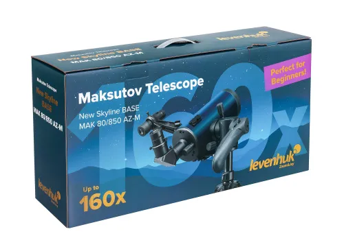 fényképe Levenhuk New Skyline BASE МАК 80/850 AZ-M teleszkóp ,  16