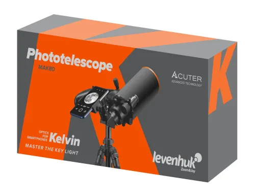 fotója Levenhuk Kelvin MAK80 AZ fototeleszkóp,  13