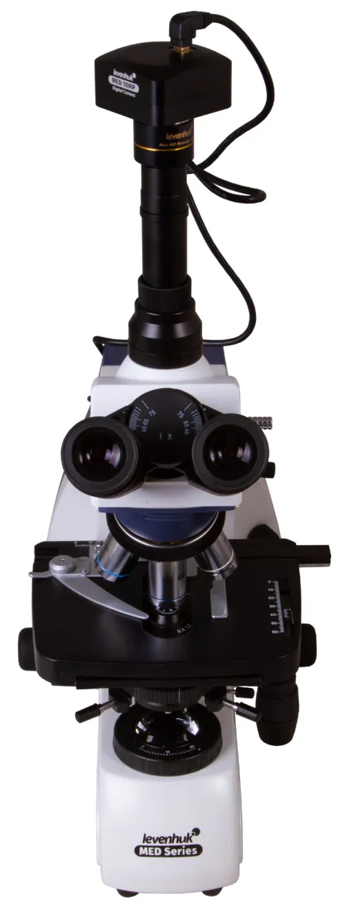 képe Levenhuk MED D35T digitális trinokuláris mikroszkóp,  3