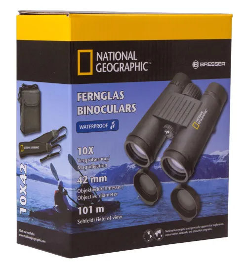 fotója Bresser National Geographic 10x42 WP kétszemes távcső,  8