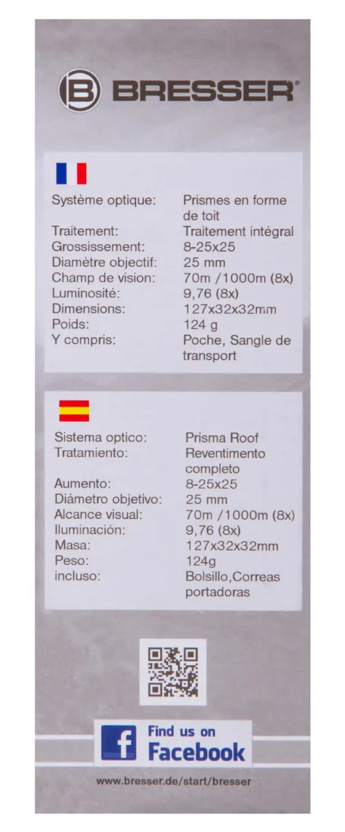 fényképe Bresser Zoomar 8–25x25 egyszemes távcső,  11