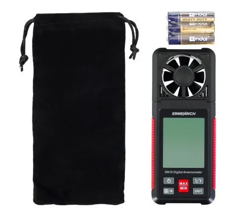 fotója Ermenrich Seek DN10 digitális anemométer,  6