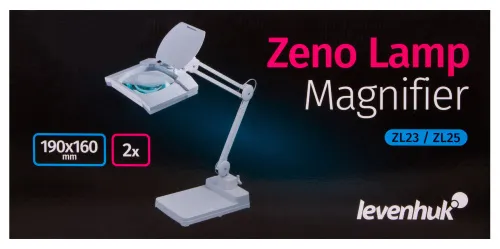 képe Levenhuk Zeno Lamp ZL23 LUM nagyító,  11