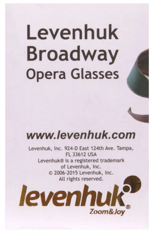 fényképe Levenhuk Broadway 325F színházi látcső (LED-fénnyel és lánccal),  18
