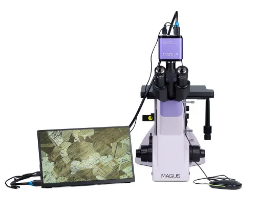 fényképe MAGUS Metal VD700 LCD metallográfiai fordított digitális mikroszkóp,  6