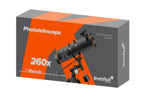 fényképe Levenhuk Kelvin Nova PLUS 130/650 fotóteleszkóp ,  7