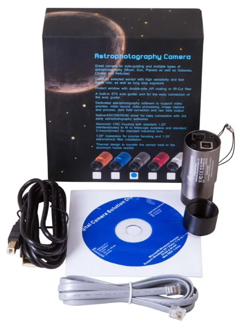 fényképe Bresser Full HD Deep-Sky kamera és vezető 1,25"-os,  2