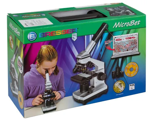 fényképe Bresser Junior 40x–1024x mikroszkóp, tokkal,  12