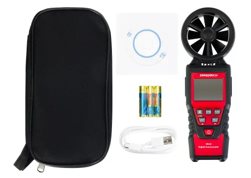 fényképe Ermenrich Seek DN30 digitális anemométer,  7