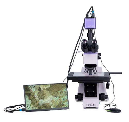 képe MAGUS Metal D650 LCD metallográfiai digitális mikroszkóp,  6