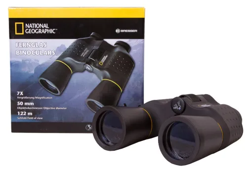 képe Bresser National Geographic 7x50 kétszemes távcső,  7