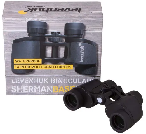 képe Levenhuk Sherman BASE 8x32 kétszemes távcső,  10