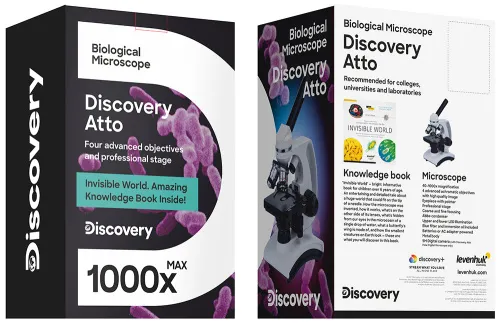 6463664 Levenhuk Discovery Atto Polar mikroszkóp és könyv,  11
