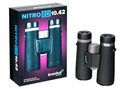 képe Levenhuk Nitro ED 10x42 kétszemes távcső,  4