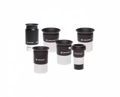 6463664 Meade 4000 sorozatú 1,25"-os szemlencse- és szűrőkészlet,  3