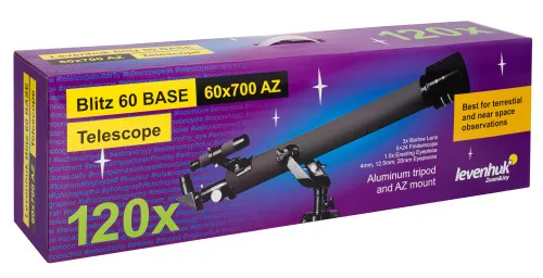 képe Levenhuk Blitz 60 BASE teleszkóp,  12