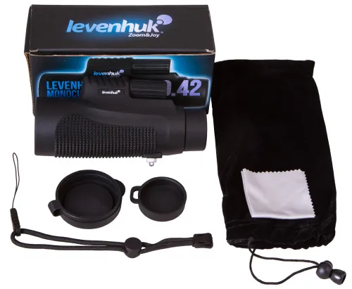 fényképe Levenhuk Wise 10x42 egyszemes távcső,  9