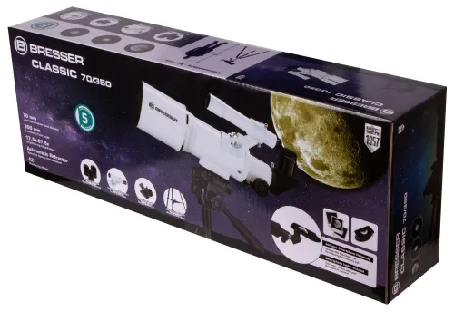 fotója Bresser Classic 70/350 AZ teleszkóp,  13