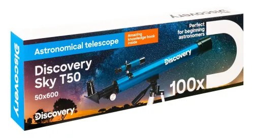 képe Levenhuk Discovery Sky T50 teleszkóp könyvvel,  14