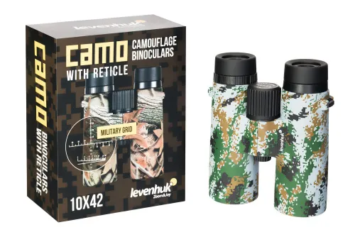 fotója Levenhuk Camo 10x42 kétszemes távcső irányzékkal,  6