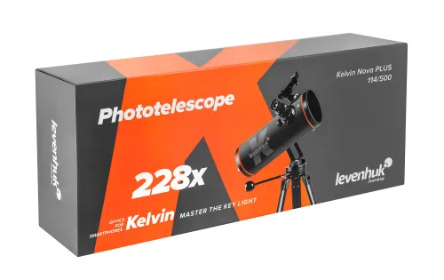 fényképe Levenhuk Kelvin Nova PLUS 114/500 fotóteleszkóp ,  18