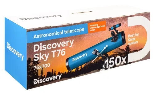 fényképe Levenhuk Discovery Sky T76 teleszkóp könyvvel,  15