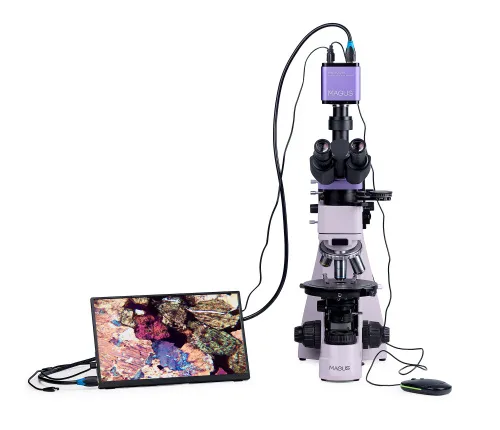 fotója MAGUS Pol D850 LCD polarizáló digitális mikroszkóp,  7